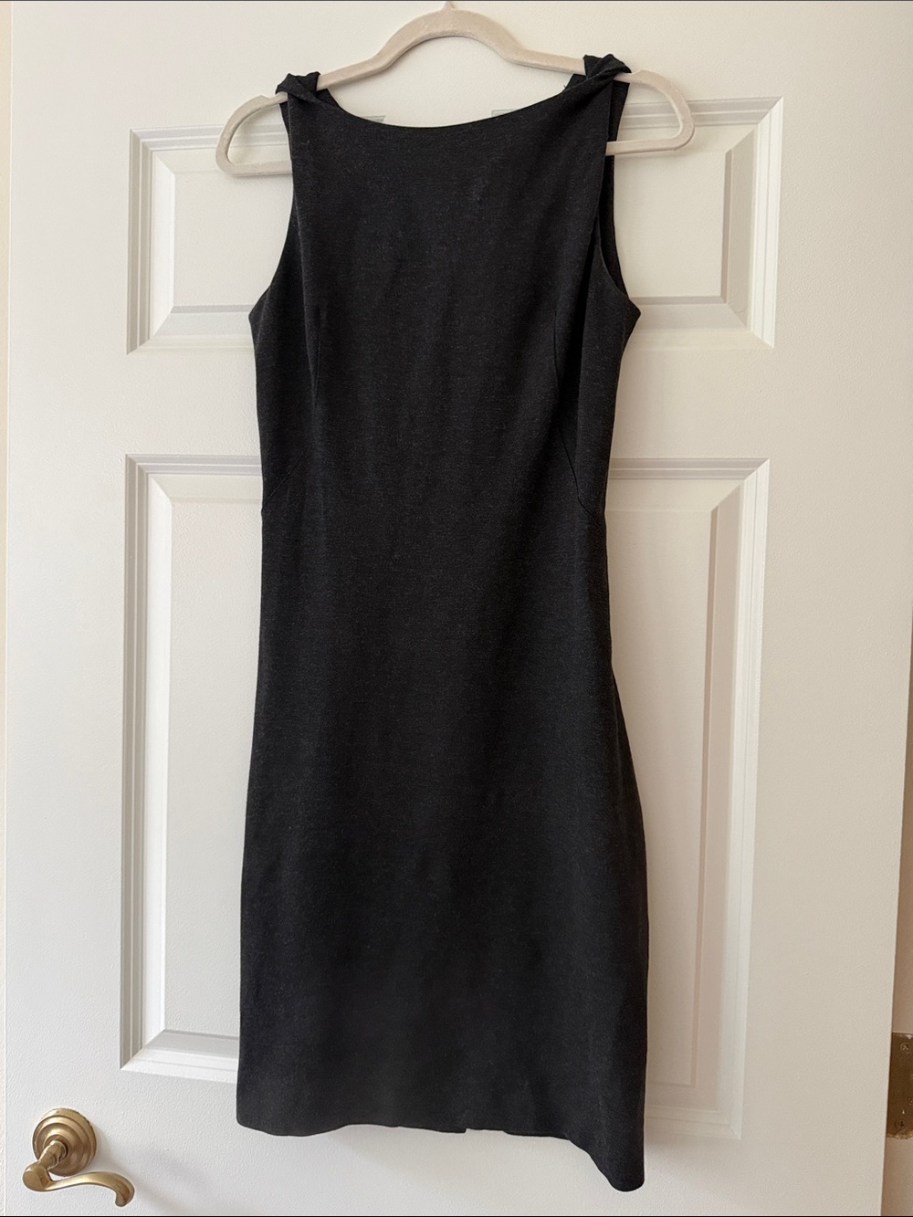 MM LaFleur Charcoal Sleeveless Dress